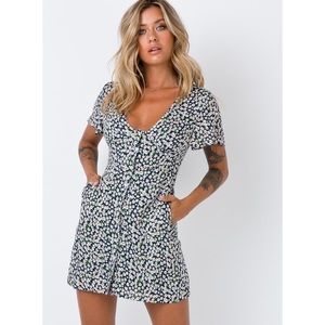 NWT Floral Print Mini Dress
